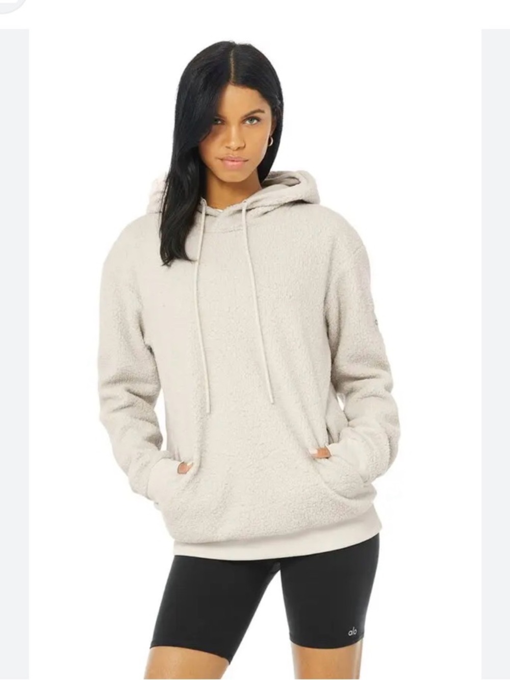 ALO YOGA Sherpa Jacket - Bone Small